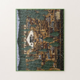 Historisches aufzeichnenlager-Puzzlespiel