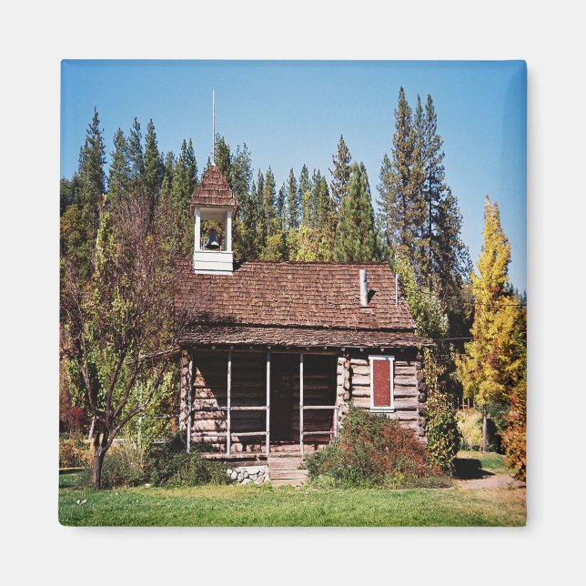 Historisches Blanchard Schoolhouse...... Magnet (Vorne)
