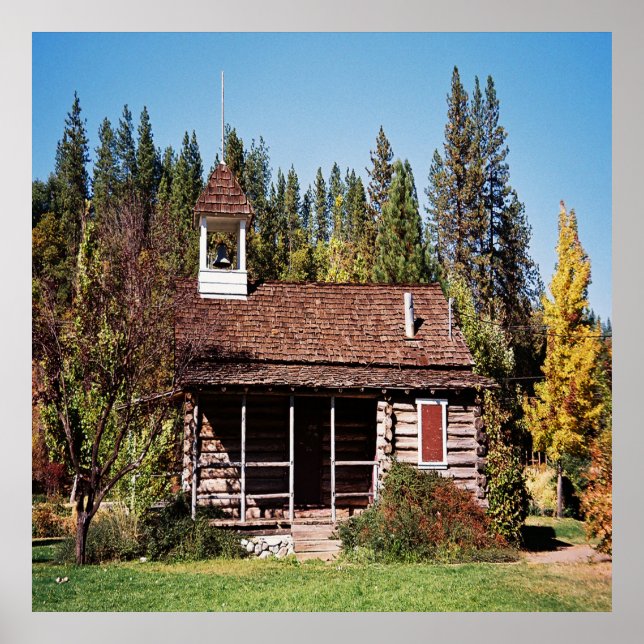 Historisches Blanchard Schoolhouse...... Poster (Vorne)