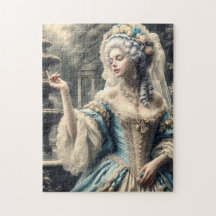 Historisches Damenporträt 252-Teile-Puzzle