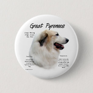 Historisches Design der Pyrenäen Button
