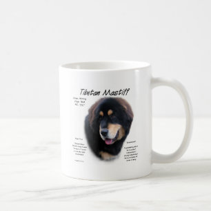 Historisches Design tibetischer Mastiff Kaffeetasse