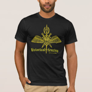 Historisches Fechten cooles T-Shirt-Design T-Shirt