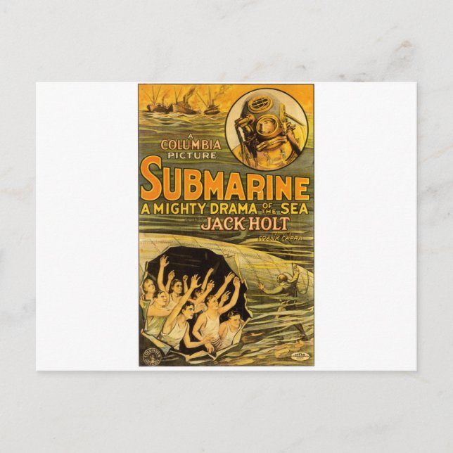 Historisches Filmplakat Postkarte (Vorderseite)