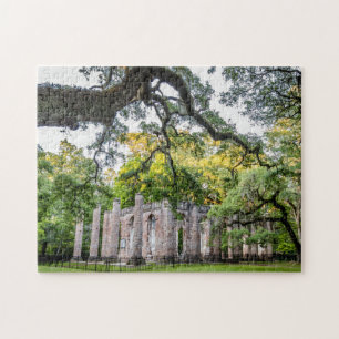Historisches Foto Altstadt Sheldon Kirche Ruinen P