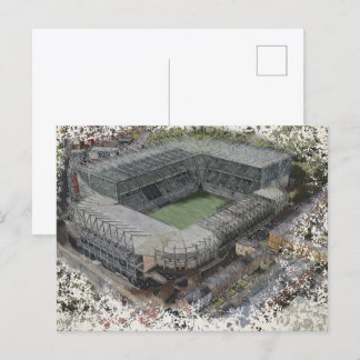 Historisches Fußballstadion in Newcastle upon Tyne Postkarte