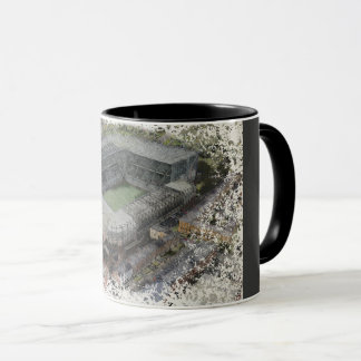 Historisches Fußballstadion in Newcastle upon Tyne Tasse