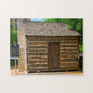 Historisches Holzhaus Texas.