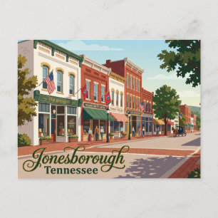 Historisches Jonesborough USA Postkarte