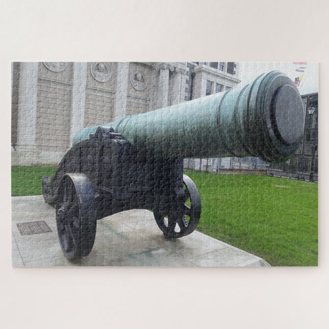 Historisches Kanonen-Puzzle (Horizontal)