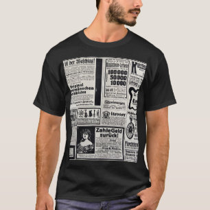 Historisches Kiew: Zeitungsillustration von 1917 T-Shirt