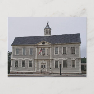 Historisches New London Court House Postkarte
