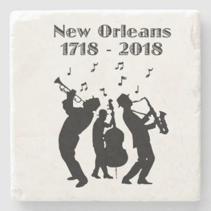 Historisches New Orleans Dreihundertjährig Steinuntersetzer