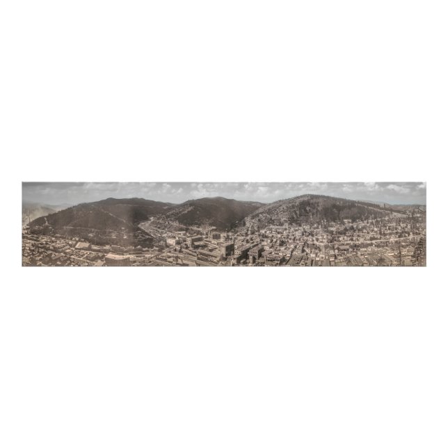 Historisches Panorama von DEADWOOD South Dakota 19 Fotodruck (Vorne)