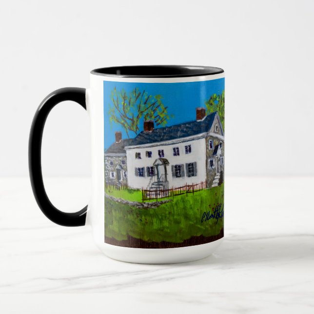 Historisches Plymouth Meeting Tasse Sam Livezey St (Links)