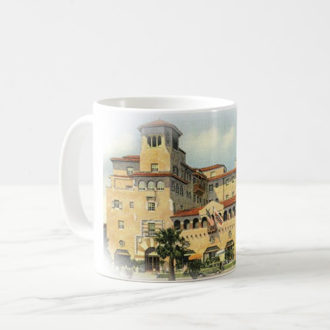 Historisches Ringling-Hotel Tasse (Vorderseite Links)