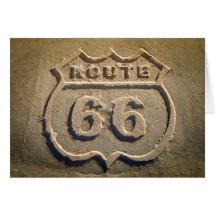 Historisches Schild Route 66, Arizona