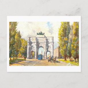 Historisches Siegestor in München, Deutschland Postkarte