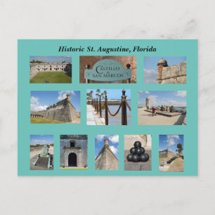 Historisches St. Augustine, Florida Postkarte