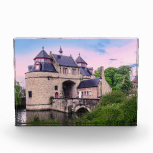 Historisches Stadttor in Brügge Fotoblock