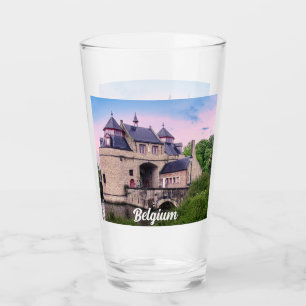 Historisches Stadttor in Brügge Glas