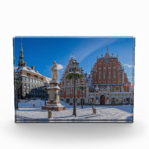 Historisches Stadtzentrum von Riga, Lettland Fotoblock