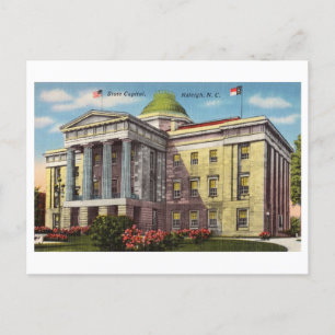 Historisches State Capitol in Raleigh, North Carol Postkarte