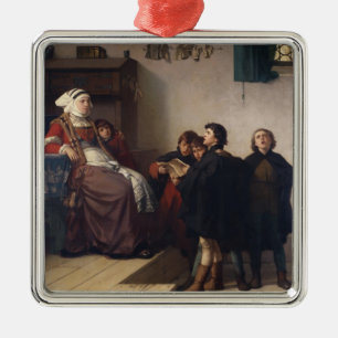 Historisches Thema, 1872 Ornament Aus Metall