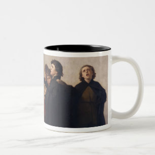Historisches Thema, 1872 Zweifarbige Tasse