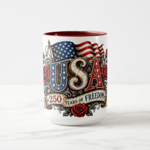 Historisches USA 250 Jahre Sammleredition Tasse