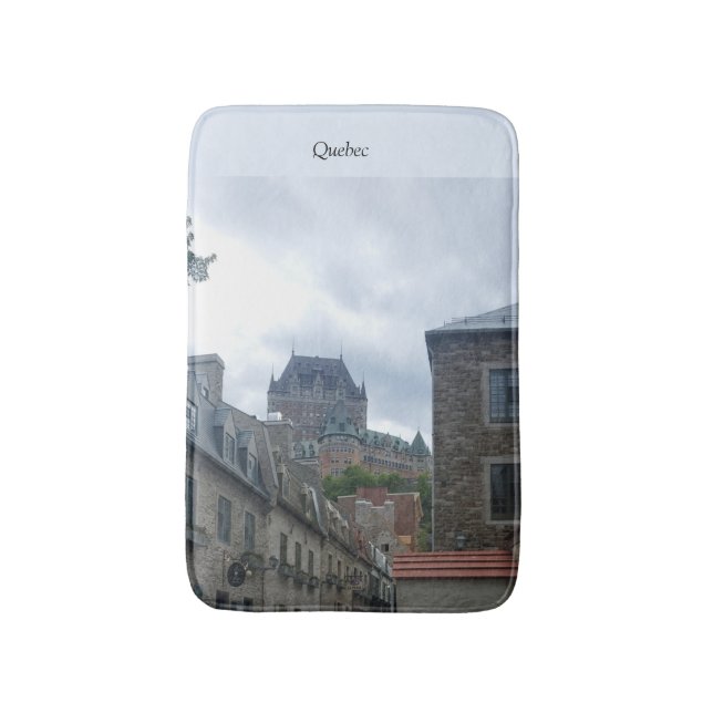 Historisches Viertel von Quebec City Badematte (Vorderseite Vertikal)