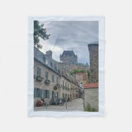 Historisches Viertel von Quebec City Fleecedecke
