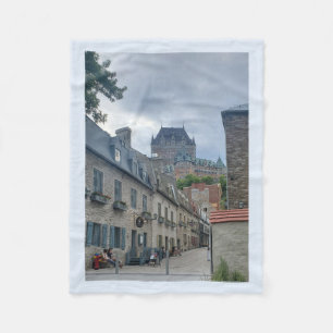 Historisches Viertel von Quebec City Fleecedecke