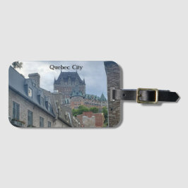 Historisches Viertel von Quebec City Gepäckanhänger