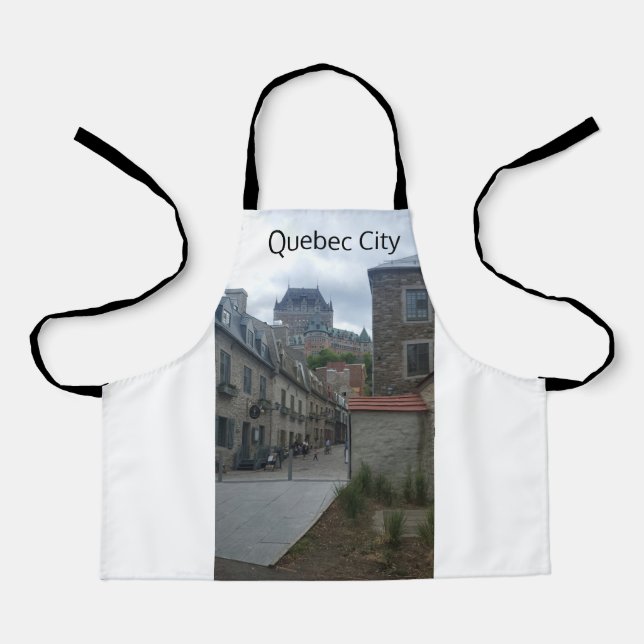 Historisches Viertel von Quebec Schürze (Vorderseite)