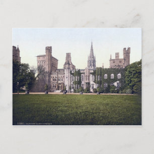 Historisches Wales, Cardiff Castle um 1910 Postkarte