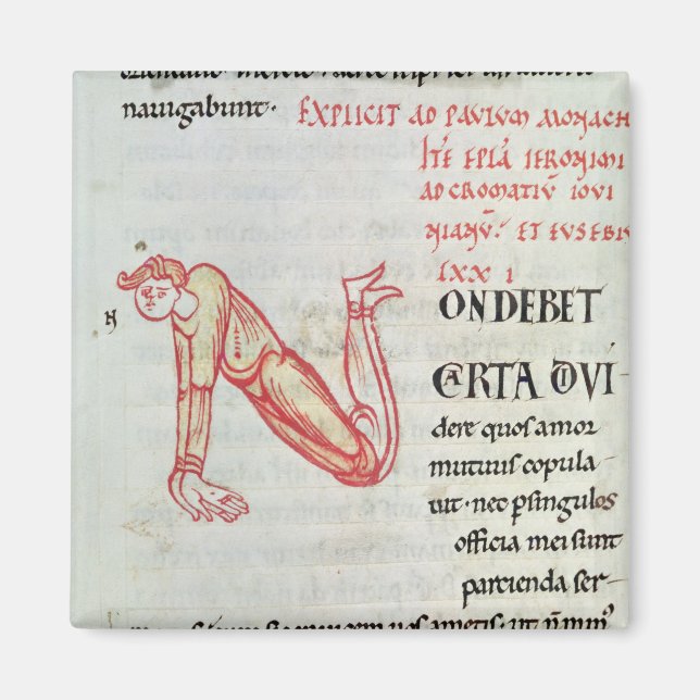 Historisierter Anfangswert "N" Magnet (Vorne)