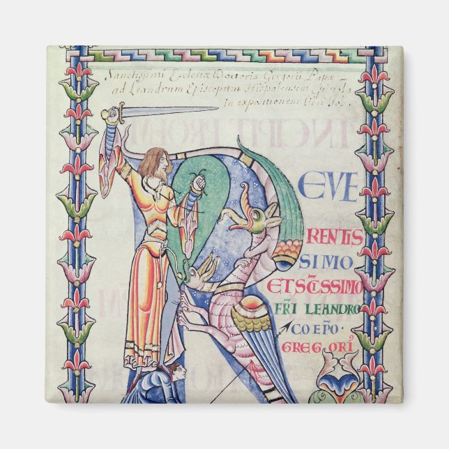 Historisierter Anfangswert "R" Magnet (Vorne)