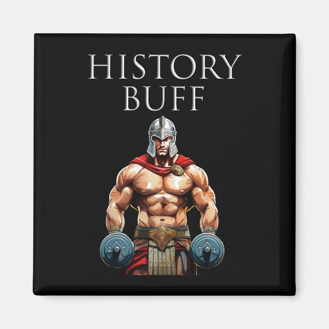 History Buff Roman Centurion Magnet (Vorne)