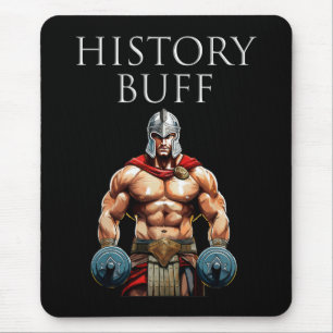 History Buff Roman Centurion Mousepad
