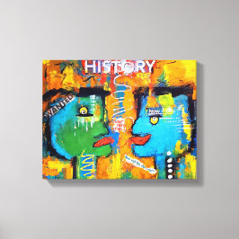 History Canvas Print Leinwanddruck