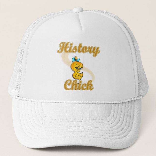 History Chick Truckerkappe (Vorderseite)