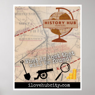History Hub Hunters - Offizielle Poster-Saison 1 Poster