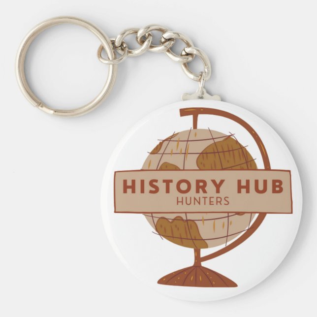 History Hub Hunters Schlüsselanhänger (Vorne)