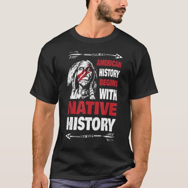 History Native American T-Shirt (Vorderseite)