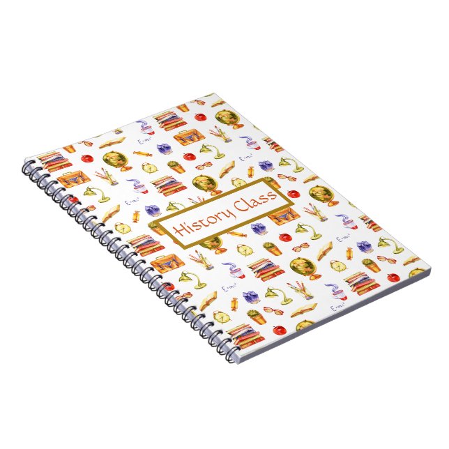 History-Notebook Notizblock (Rechte Seite)