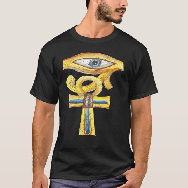 History of Ancient Egypt  Egyptology Eye T-Shirt (Vorderseite)
