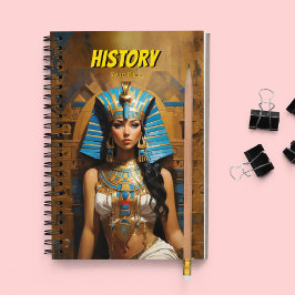 History School Notebook - Anpassbar Notizbuch