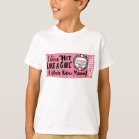 Hit like a Girl Volleyball von Mudge Studios