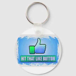 Hit That Like Button Schlüsselanhänger